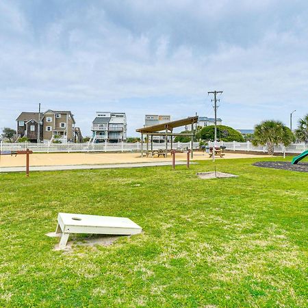 Steps To The Beach Oceanfront Condo With Lanai! North Topsail Beach Eksteriør billede