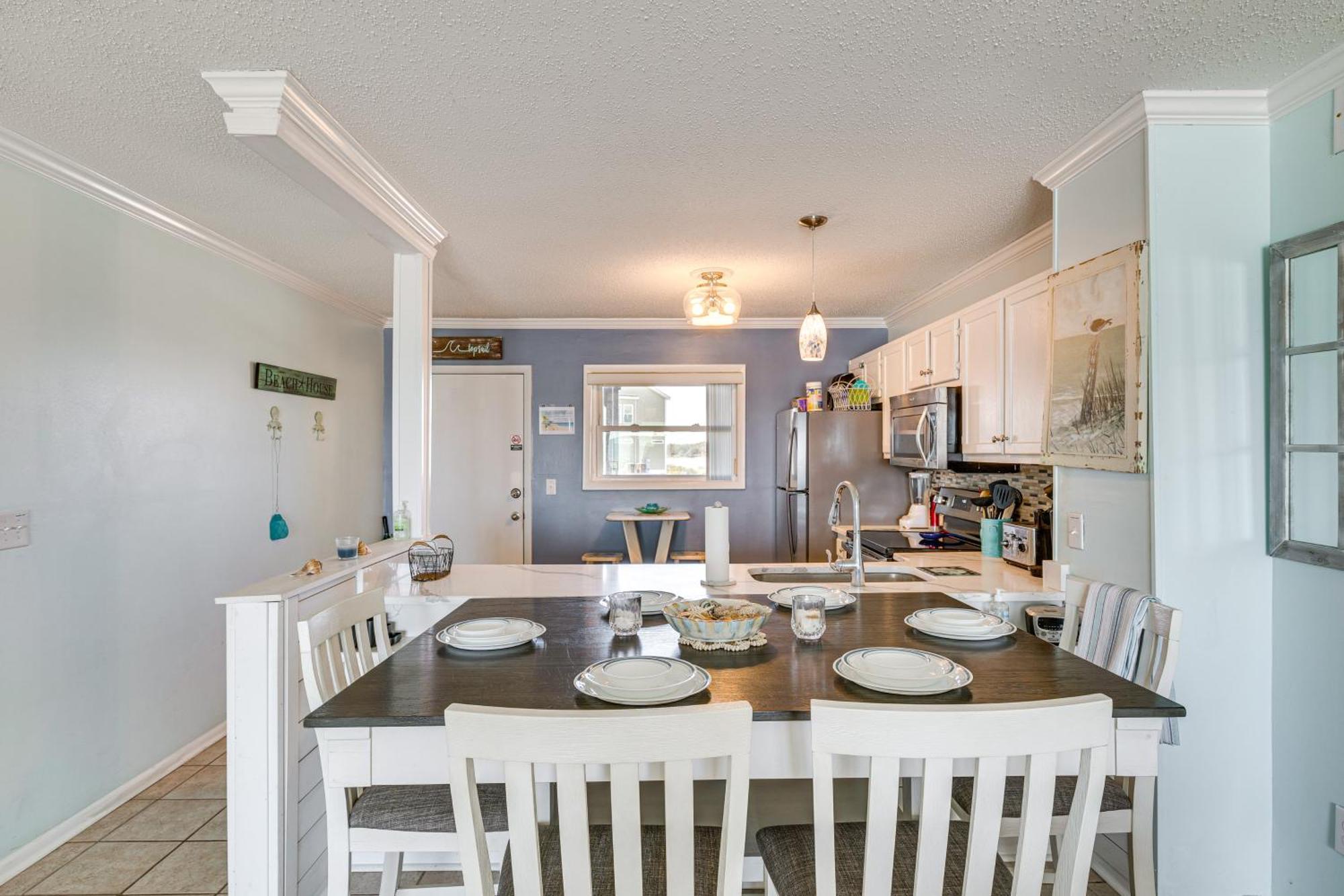 Steps To The Beach Oceanfront Condo With Lanai! North Topsail Beach Eksteriør billede