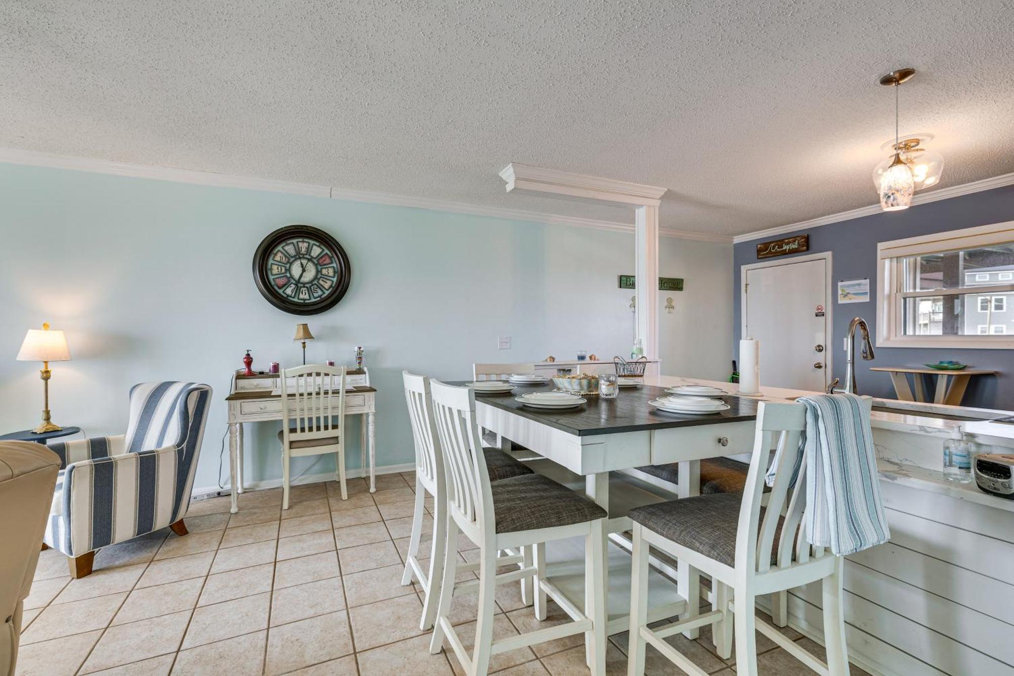 Steps To The Beach Oceanfront Condo With Lanai! North Topsail Beach Eksteriør billede