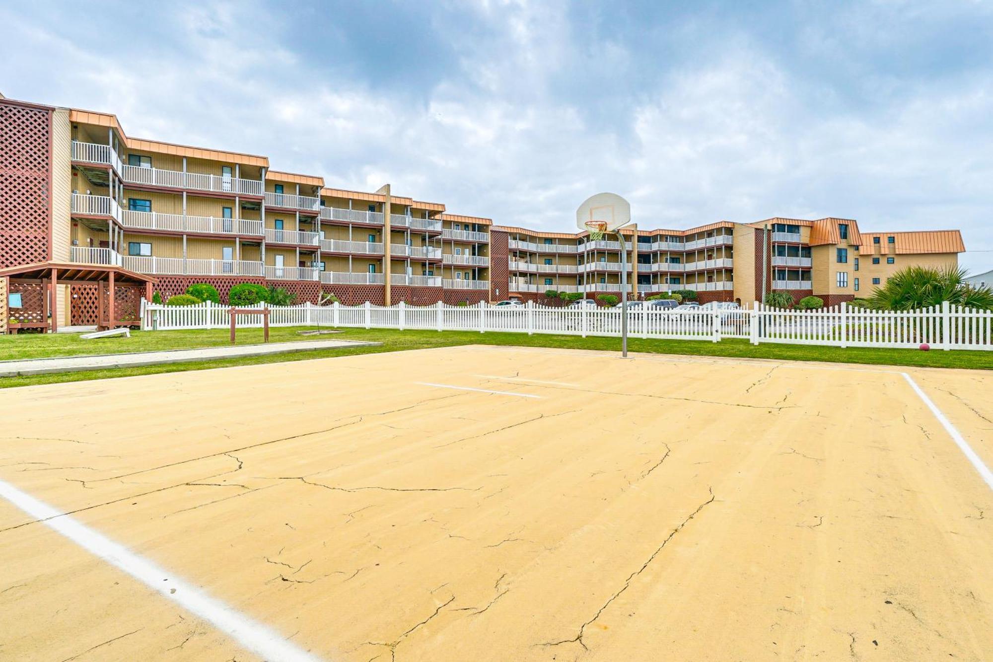 Steps To The Beach Oceanfront Condo With Lanai! North Topsail Beach Eksteriør billede